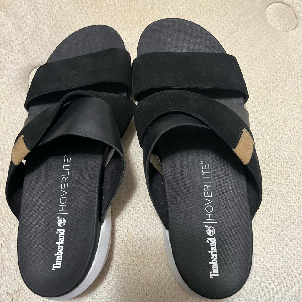 Gently worn timberland sandals
